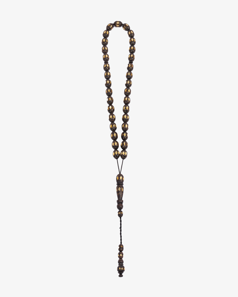 Cook wood brown rosary SEMROS102BN