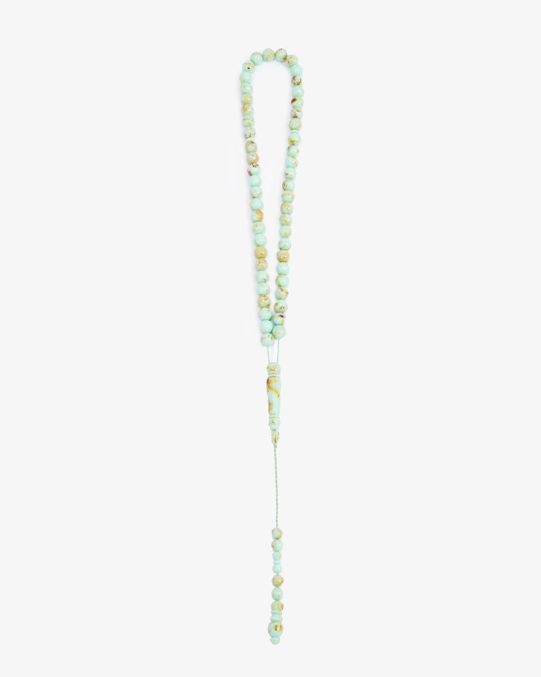 Bucklight light green rosary SEMROS104GN