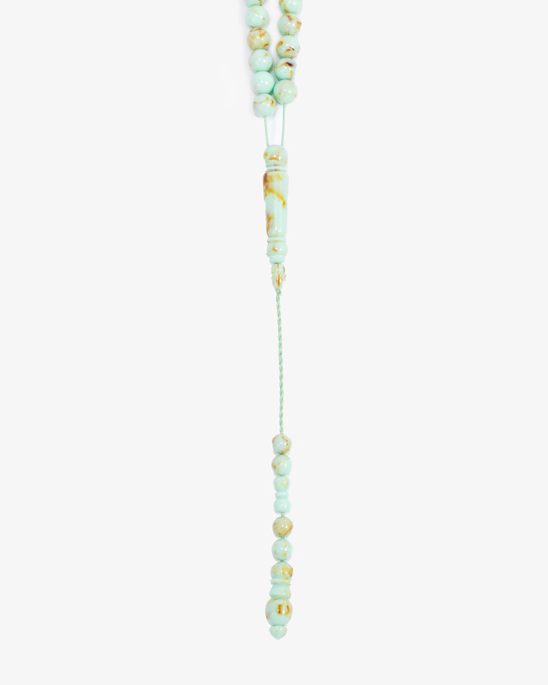 Bucklight light green rosary SEMROS104GN