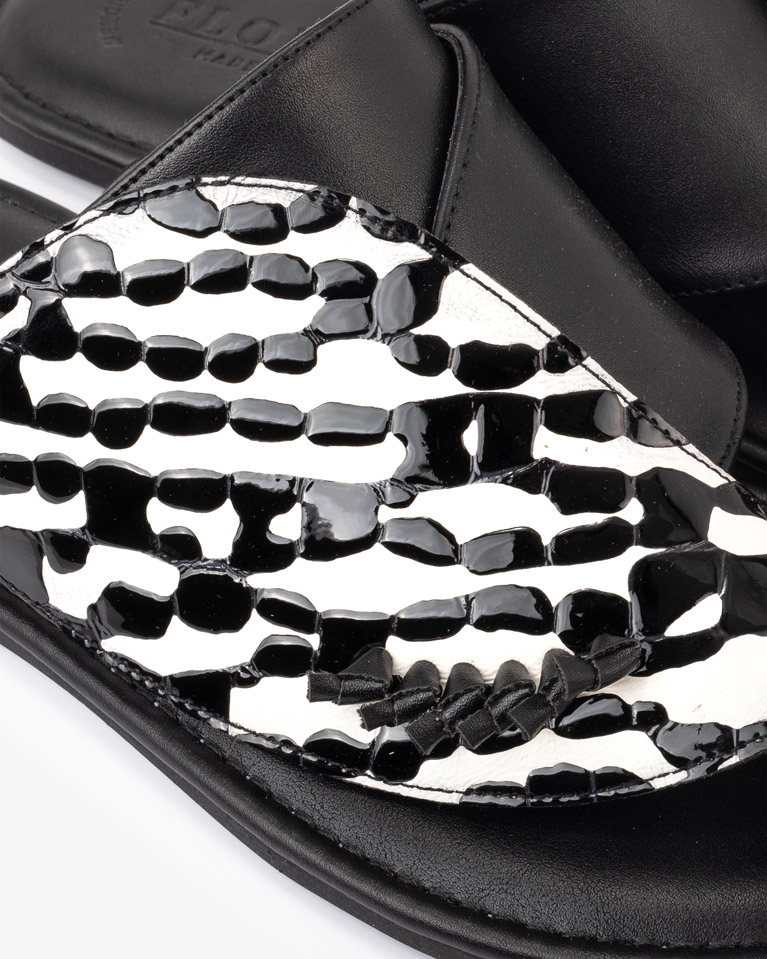 FLORRA shargy leather MNR425FLOBK