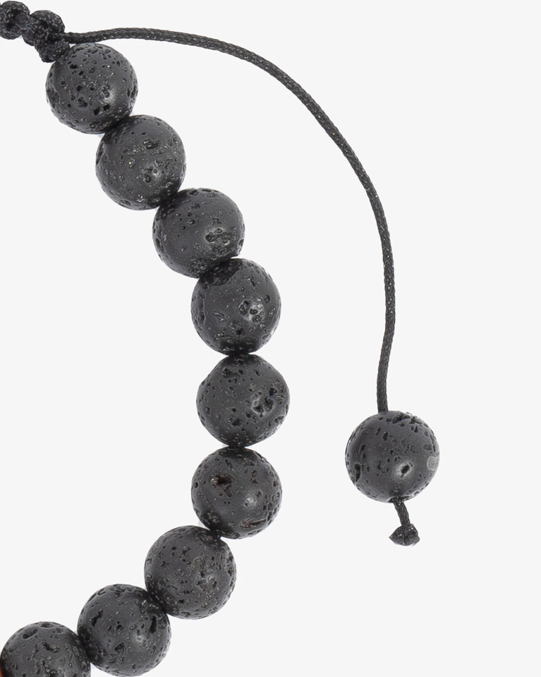 Hand bracelet balck for a man BRA005BK