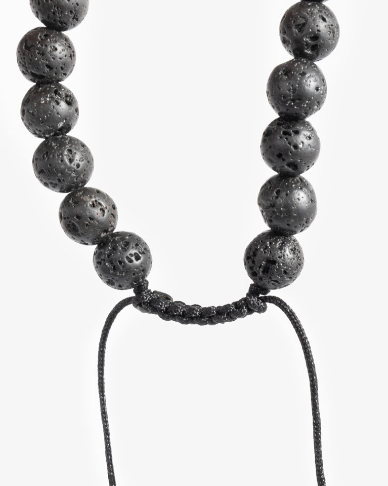 Hand bracelet balck for a man BRA005BK