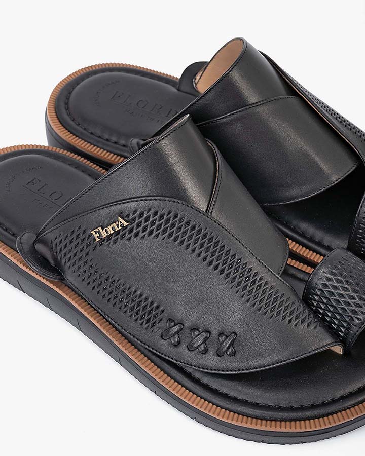 FLORRA shargy leather MNBO502FLOBK