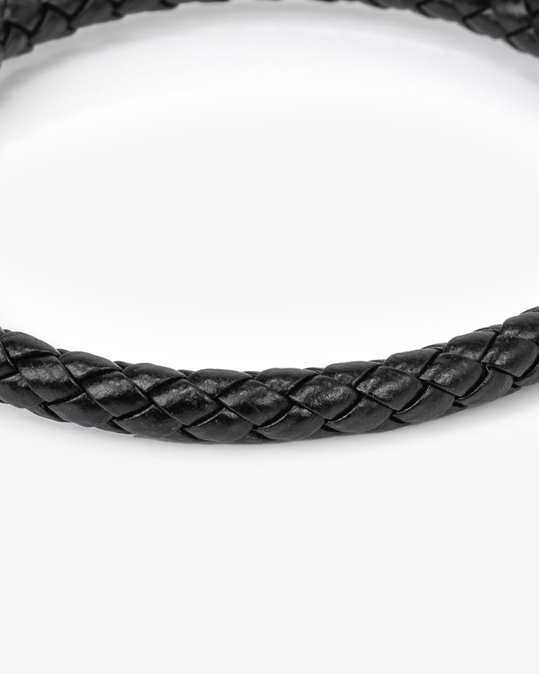 Hand bracelet balck for a man BRA019BK