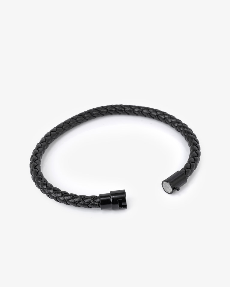 Hand bracelet balck for a man BRA019BK