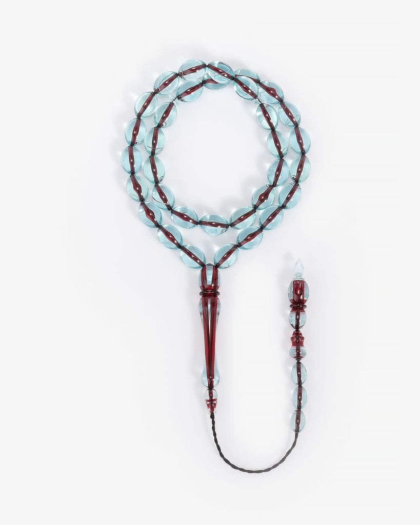 Bucklight Light Blue Rosary ROS710LL