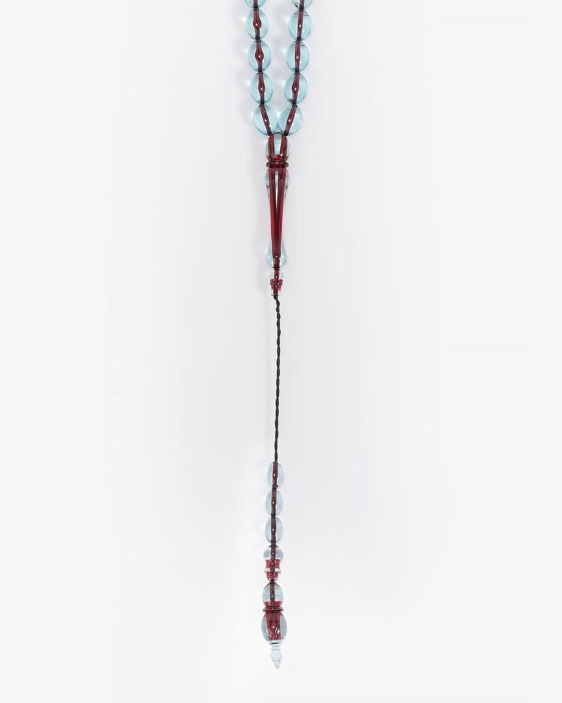 Bucklight Light Blue Rosary ROS710LL