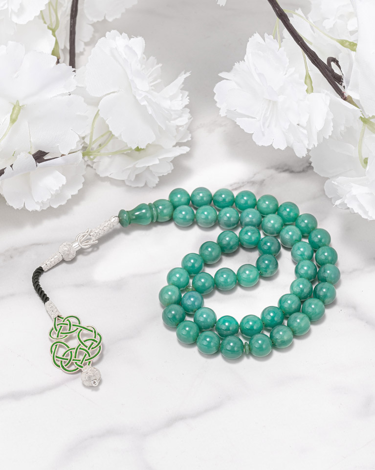 Sandalus light green Rosary ROS602GN