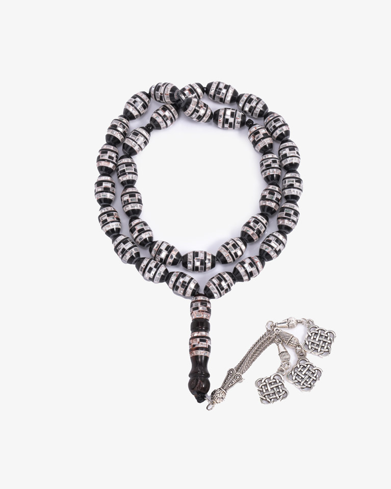 COOK WOOD BLACK ROSARY SEMROS101BK