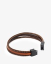 Hand bracelet brown for a man BRA703BN