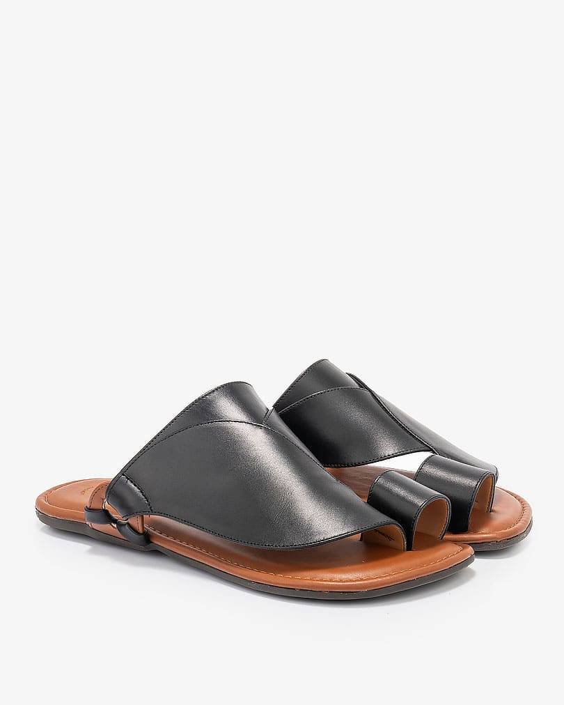 FLORRA leather sandal MNP5004FLOBK