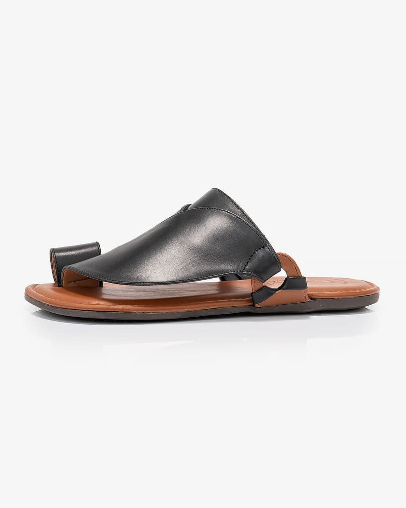 FLORRA leather sandal MNP5004FLOBK