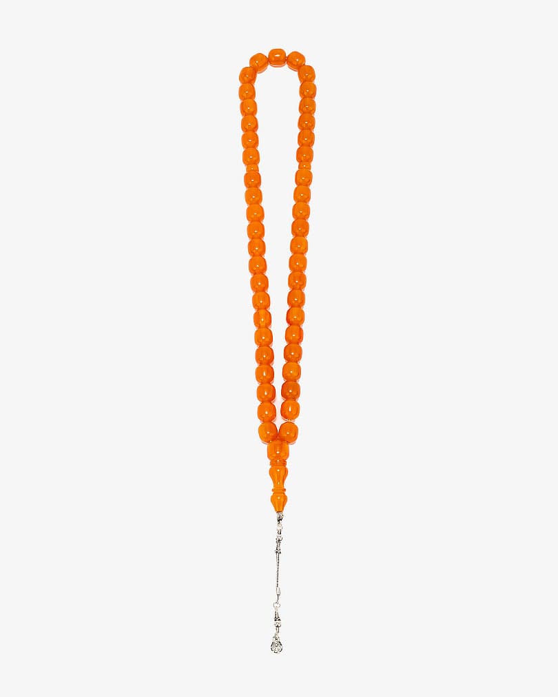 سبحة سندلوس بلون مشمشي فاخرة