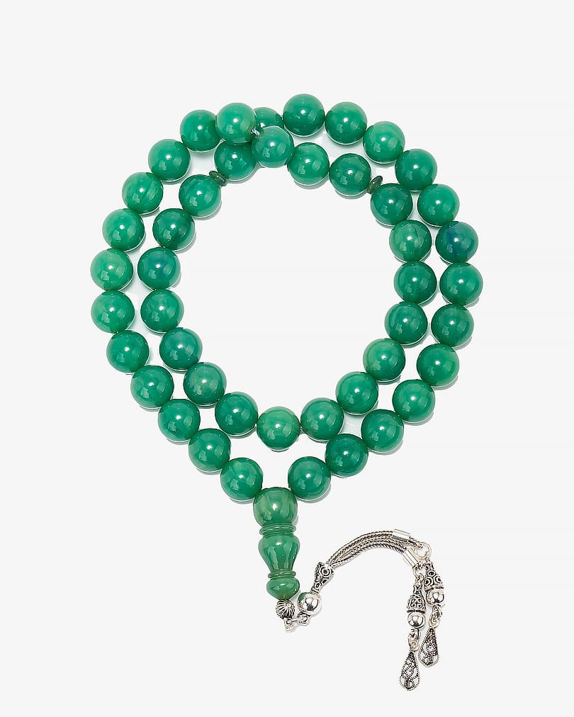 Sandalus green Rosary ROS615GN