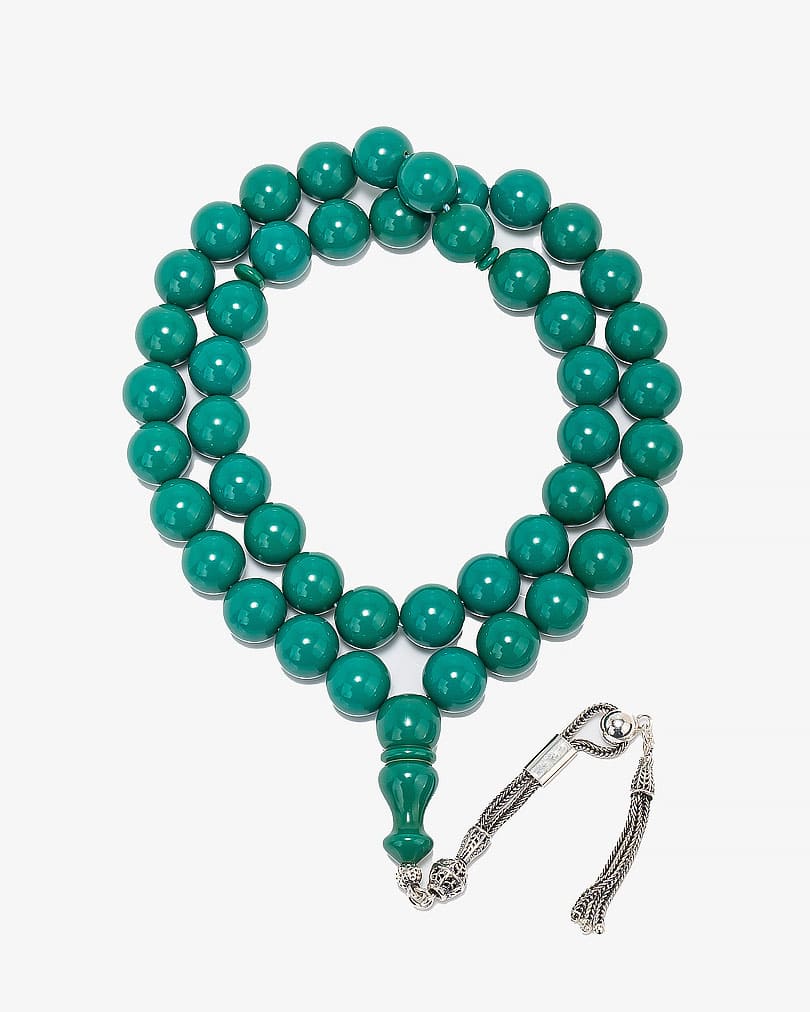 Sandalus green Rosary ROS617GN
