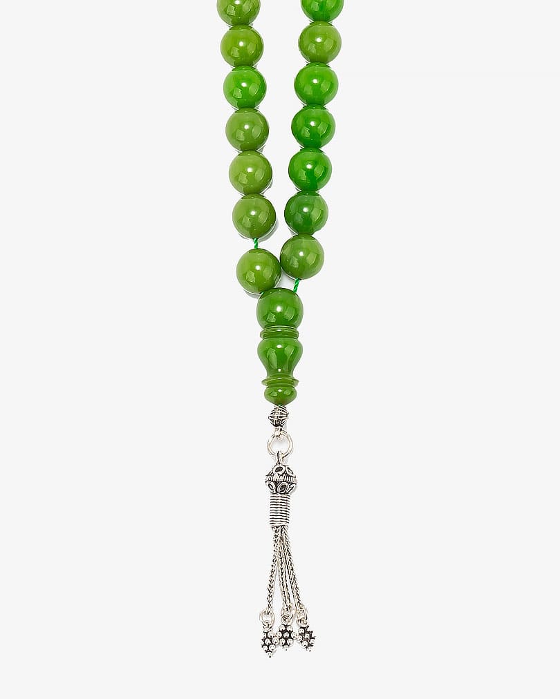 Sandalus Green Rosary ROS619GN
