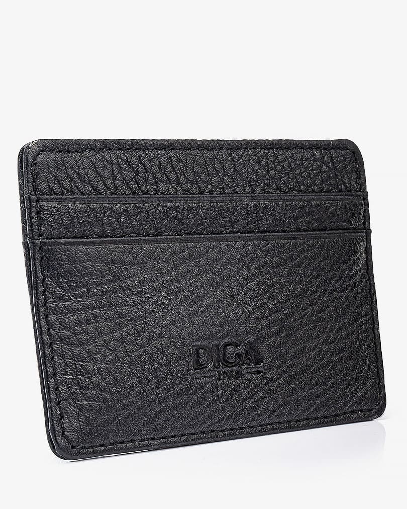 DIGA Leather Card Wallet 5150DG01BK