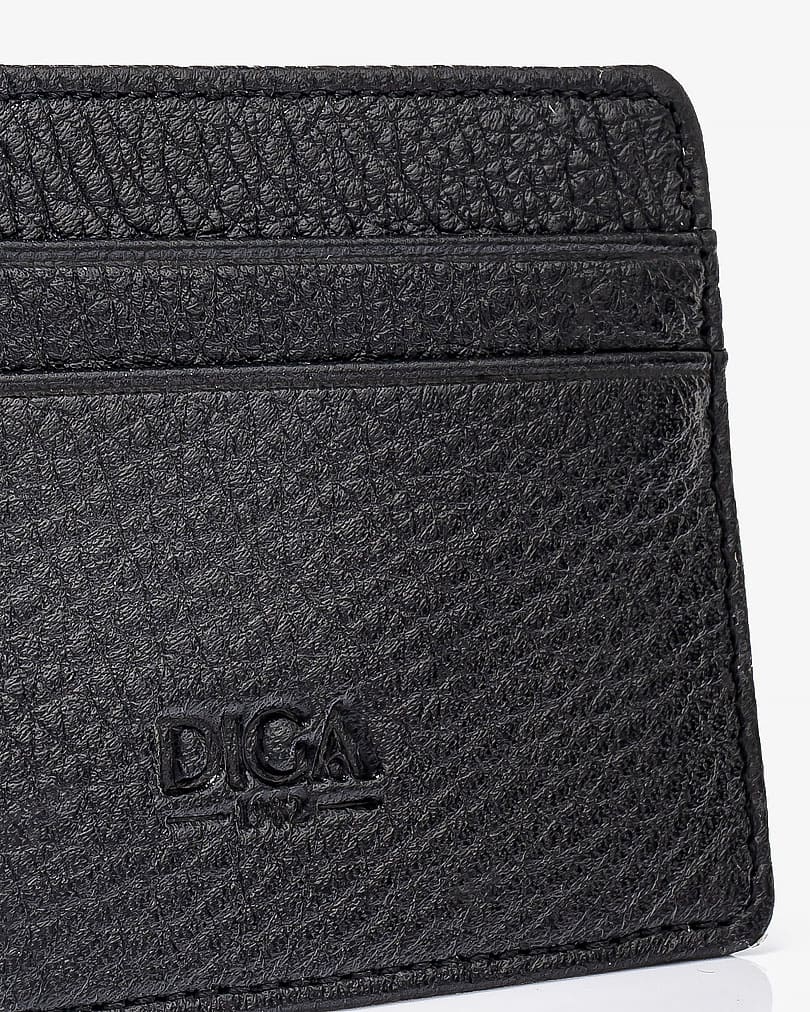 DIGA Leather Card Wallet 5150DG01BK