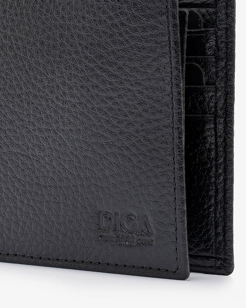 DIGA Leather Wallet 03DG01BK