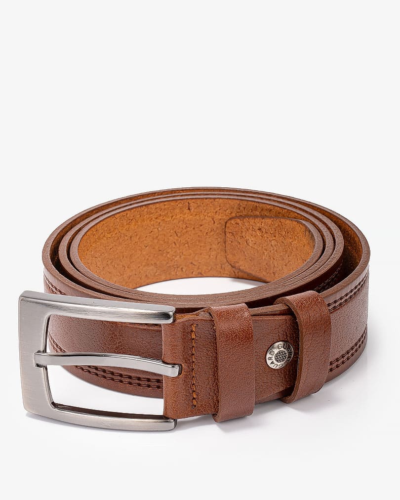 LEATHER BELT FOR MEN K132GUABN