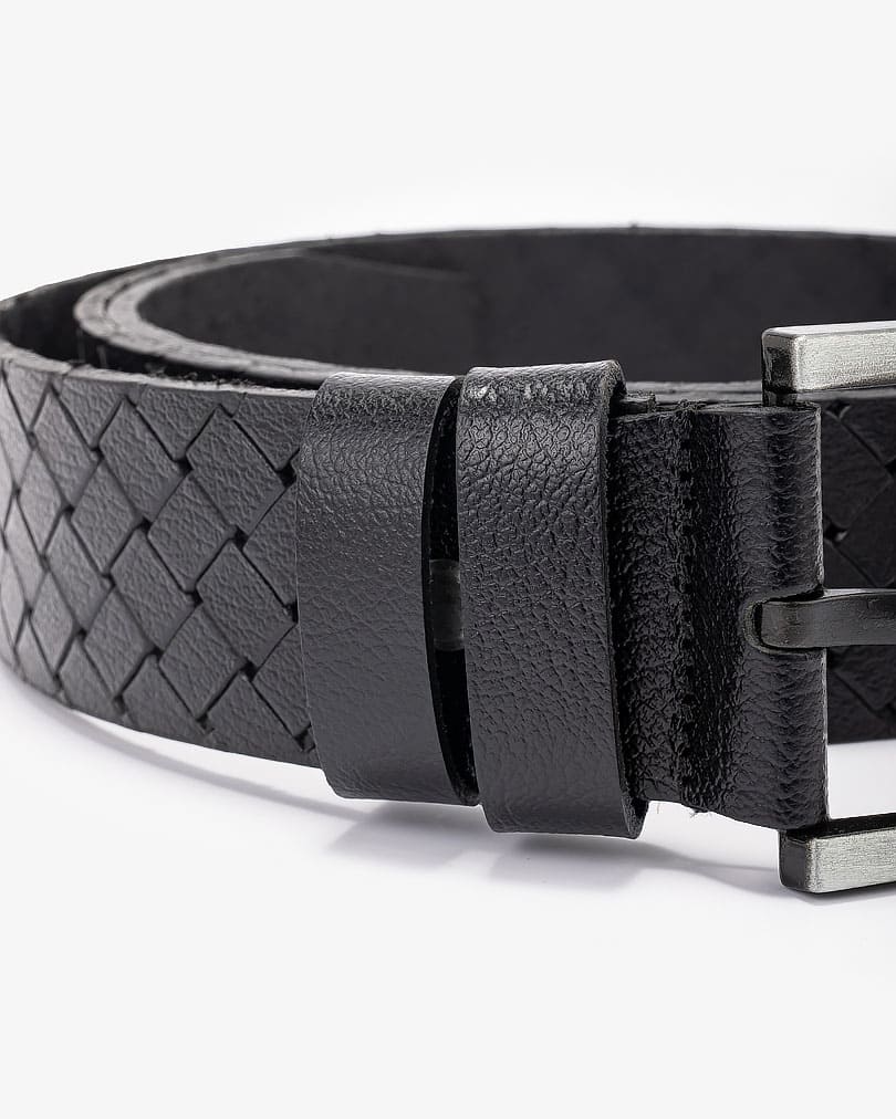 LEATHER BELT FOR MEN DIGA004BK