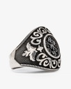 Silver men ring RING042BK