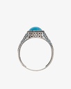 Turquoise stone Men Silver Ring RING004BL