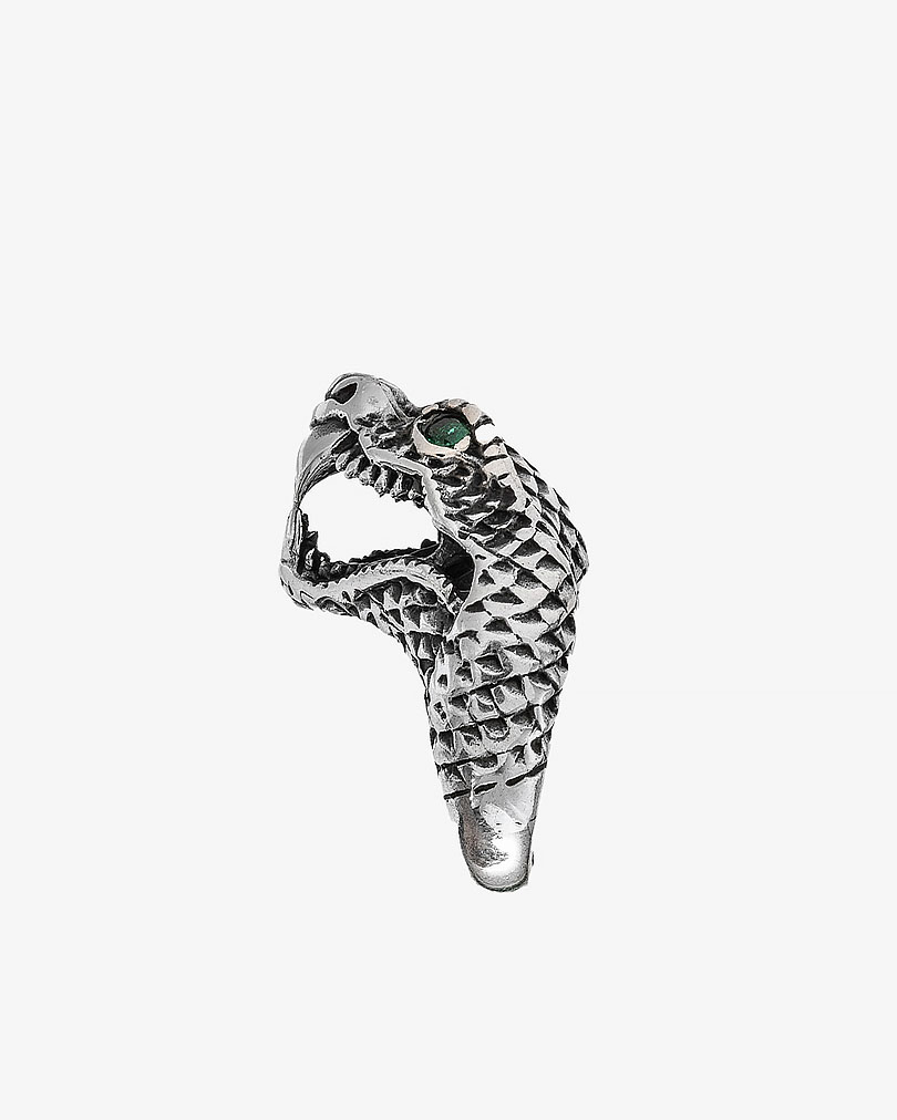 Snake Silver men ring RING051GN