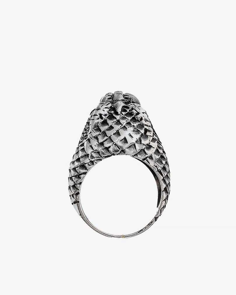 Snake Silver men ring RING051GN
