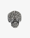 Skull Silver men ring RING047BK
