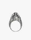Snake Silver men ring RING049BK