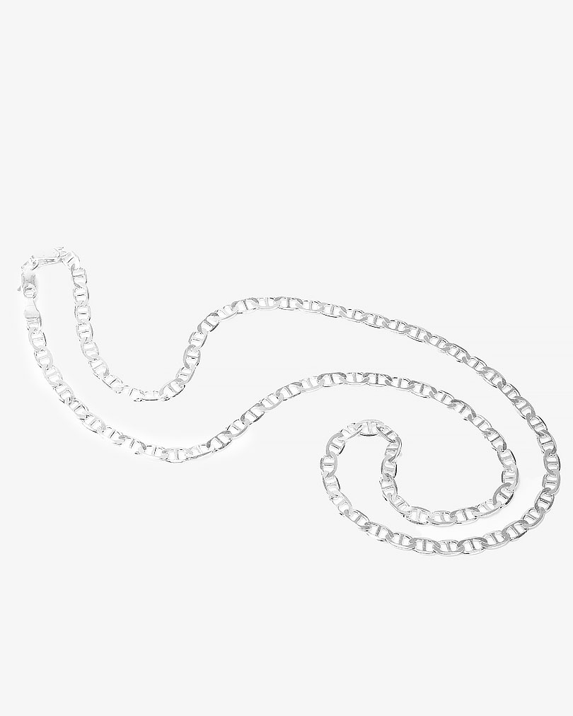 قلادة سلسة فضة شبابية عصرية