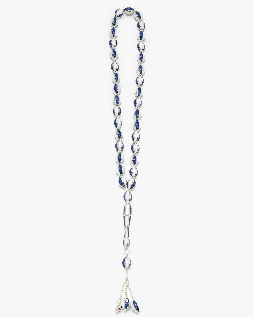 Mirrors rosary silver ROS4812BL