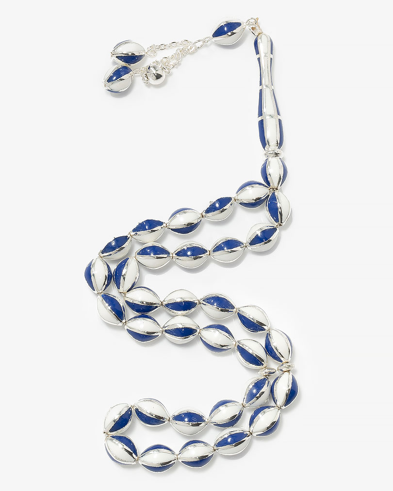 Mirrors rosary silver ROS4812BL