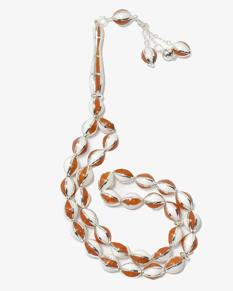 سبحة فضة مرايا ايطالي جملي