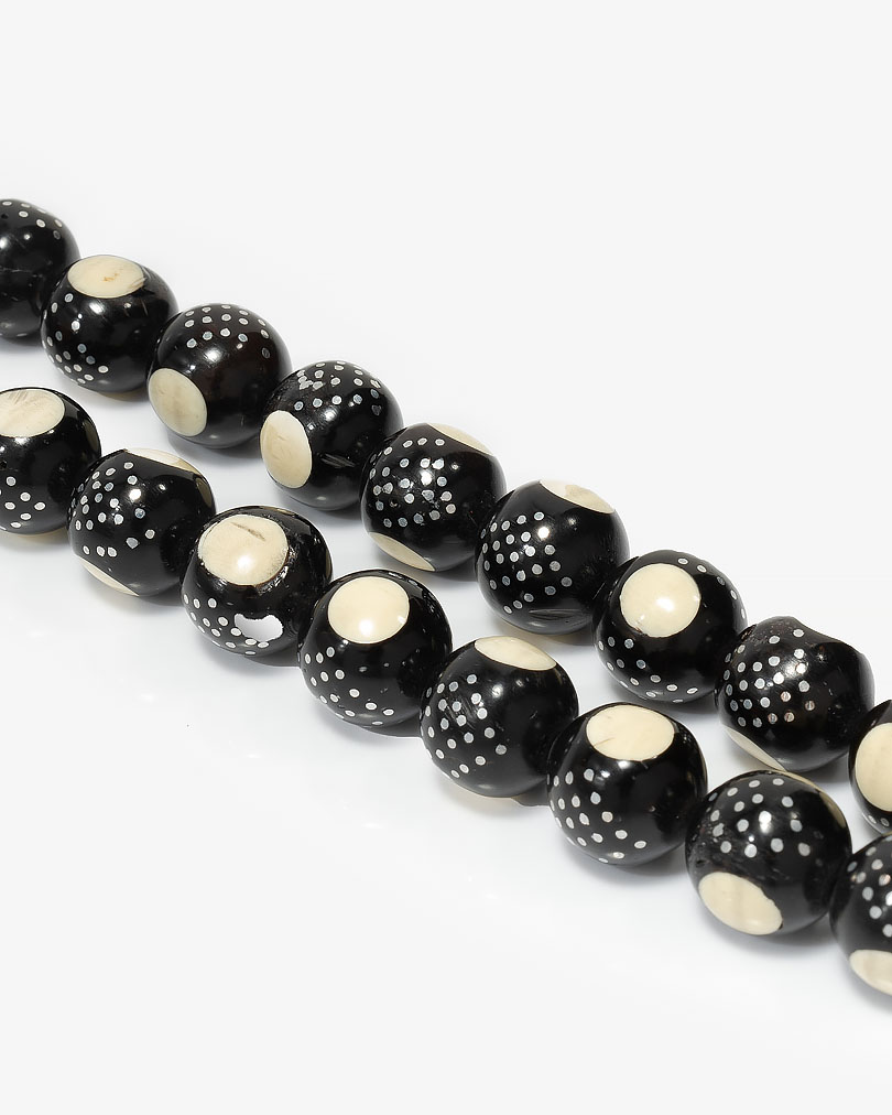 سبحة نادرة كوك وعاج بفضة