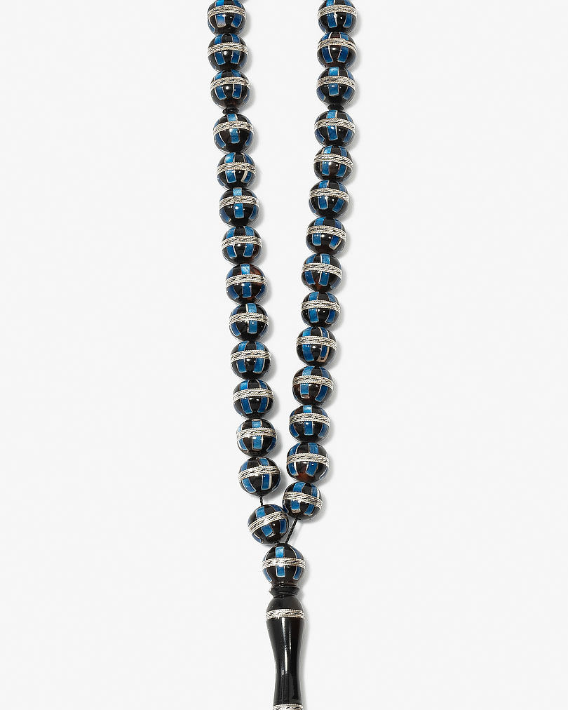 سبحة كوك منقوش بفضة