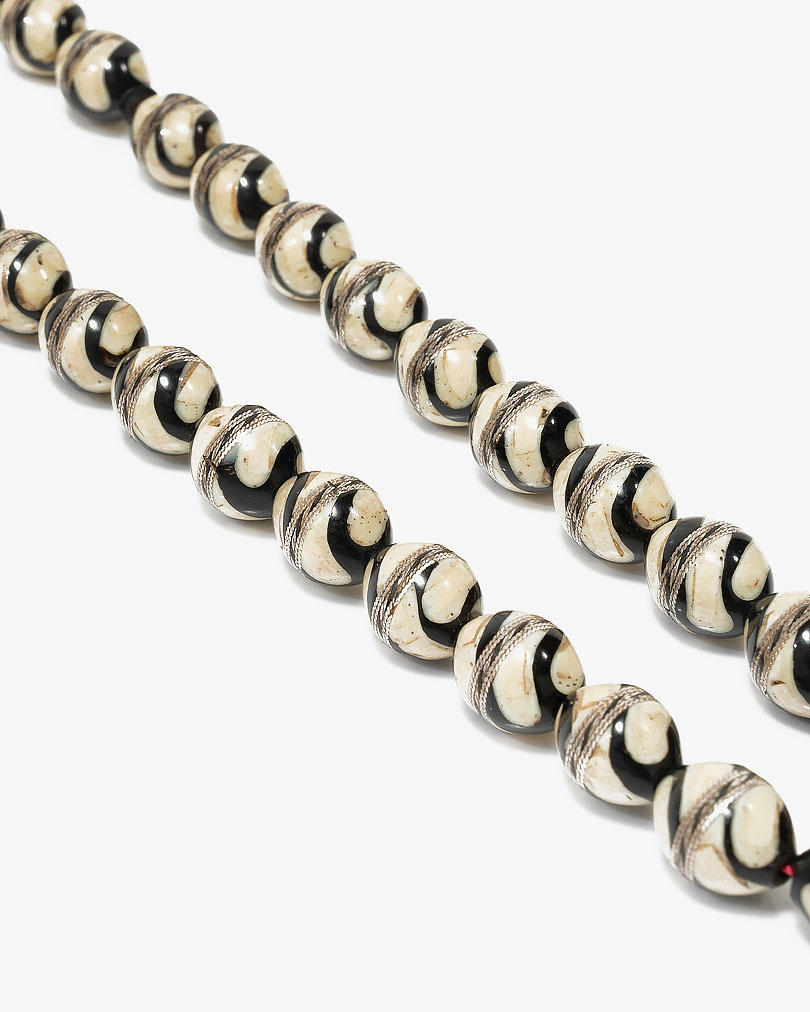 سبحة كوك فضة مزين بالعاج