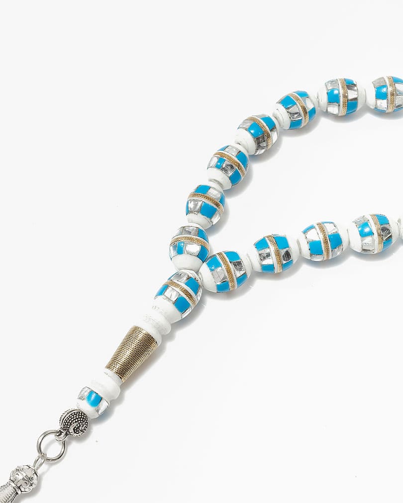 سبحة عظم مزخرفة