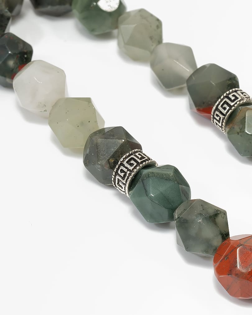 سبحة عقيق بقصة الاماس الفاخرة ROS291GN