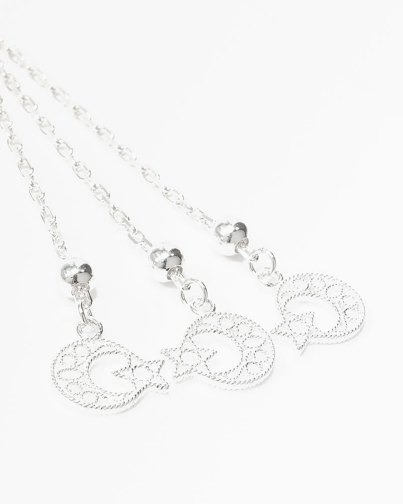 سبحة حجر كوارتز ملون فاخر