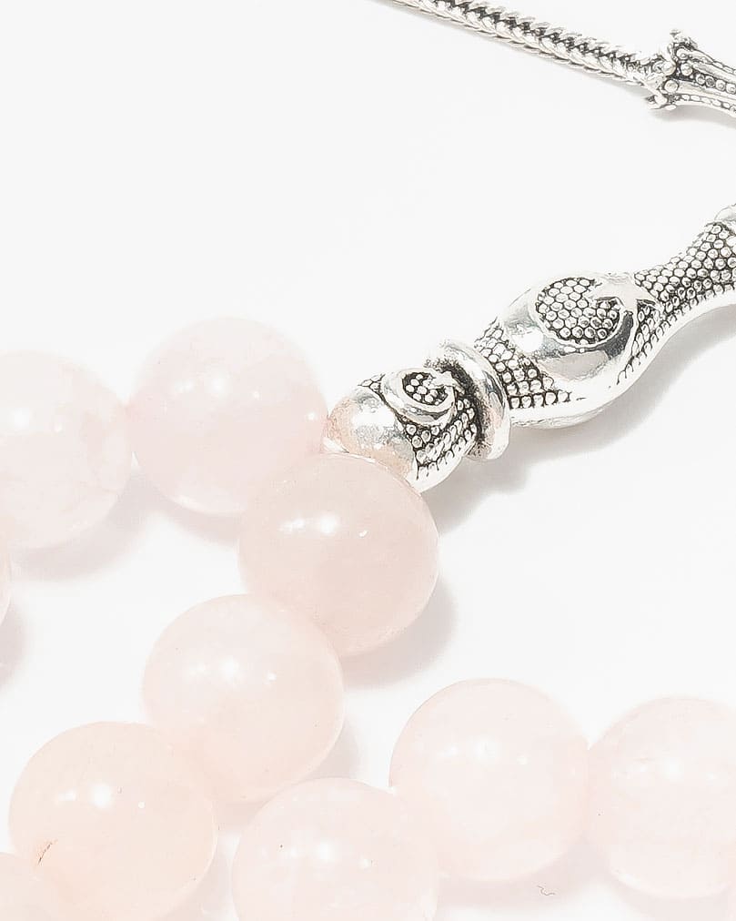 Rose Quartz Rosary ROS355PK