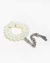 White opal rosary ROS356WH
