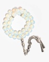 White opal rosary ROS356WH