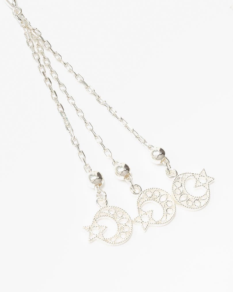 White opal rosary ROS356MC