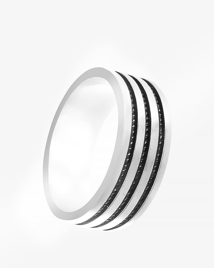Silver men ring RING058SV