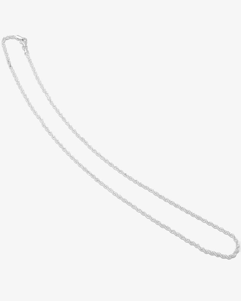 Men silver necklace NEC011SV