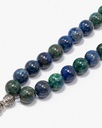 Chrysocolla lapis rosary ROS254BL