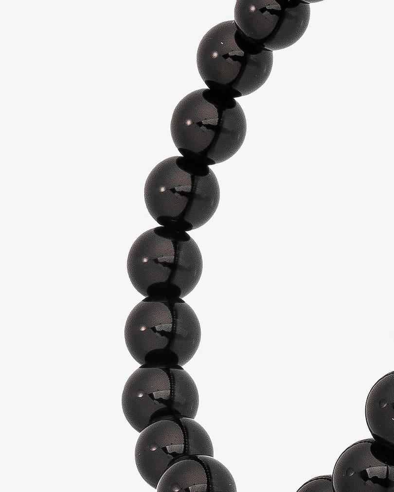 Hand bracelet black for a man BRA031BK