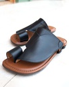 FLORRA leather sandal MNP5004FLOBK